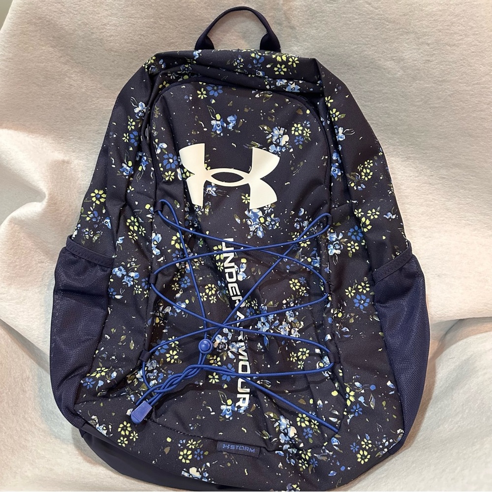Under Armour Navy Floral Backpack